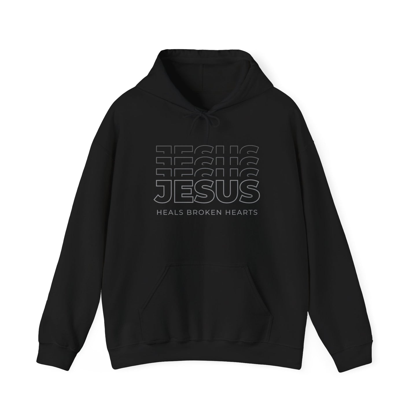 Jesus heals broken hearts - Unisex Hoodie